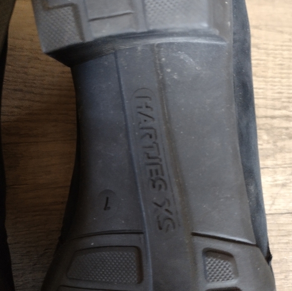 HARTJES Clog Slip On Comfort Shoe Size 7 Classic Black Suede - Picture 8 of 9